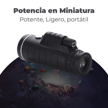 Telescopio Portátil con Visión Nocturna Estrella + REGALO