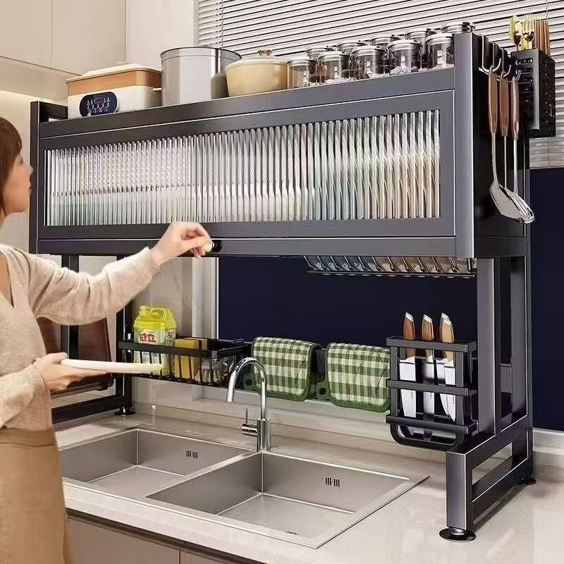 Estante de Cocina 2 en 1 – Escurridor 2 Niveles